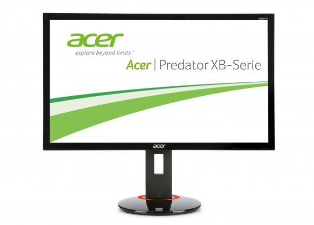 Der Acer Predator XB280HK mit 4K-Auflösung und G-Sync. (Bilder: Acer)